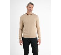 LERROS Bayer 04 Leverkusen Rundhals-Feinstrickpullover aus Schurwolle (Merino) - Tender Beige Melange XL