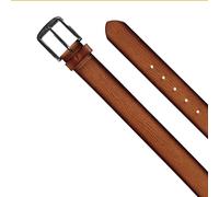 Ledergürtel LERROS "LERROS Ledergürtel *James*", Herren, Gr. 90, braun (cognac), Leder, Gürtel Ledergürtel (27160711-90) cognac