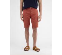 Bermudas LERROS "LERROS Stretch-Bermuda, Comfort Fit", Herren, Gr. 36, Normalgrößen, earth rot, 98% Baumwolle, 2% Elasthan, Hosen (94059163-36) earth rot