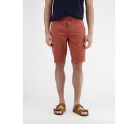 Bermudas LERROS "LERROS Stretch-Bermuda, Comfort Fit", Herren, Gr. 40, Normalgrößen, earth rot, 98% Baumwolle, 2% Elasthan, Hosen (94059163-40) earth rot