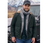 LERROS Blouson aus hochwertiger, gewachster Baumwolle in großen Größen - Original Olive 6XL