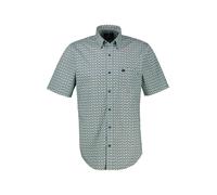 LERROS Kurzarmhemd mit Print aus Popeline-Stretch-Material - Xxl MINT WATER