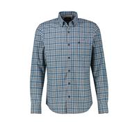 LERROS Flanell-Karohemd für Herren - Storm Blue XL