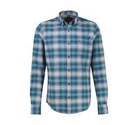 LERROS Flanellhemd Herren Regular Fit Baumwolle blau, XL