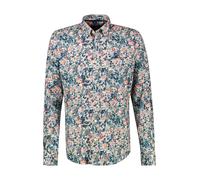 LERROS Langarmhemd mit floralem Alloverprint - White XL
