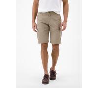Cargoshorts LERROS "Cargo Bermuda aus robuster Baumwolle", Herren, Gr. 34, medium kitt, 100% Baumwolle, Hosen (25519106-34) medium kitt