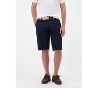 Bermudas LERROS "LERROS Cargo-Bermuda mit Gürtel", Herren, Gr. 38, blau (classic navy), 100% Baumwolle, Hosen (76894347-38) classic navy