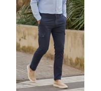 LERROS Cargo Pants FRASER, Strukturqualität, Comfort Stretch - Classic Navy W32_L34