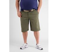 Bermudas LERROS "LERROS Chino-Bermuda für Herren" Gr. 6XL, e x traweit, grün (aged olive) Herren Hosen Bermudas (58898019-6XL)