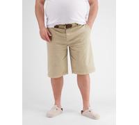 LERROS Chino-Bermuda mit Gürtel, in Großen Größen - Light Dune Beige 5XL