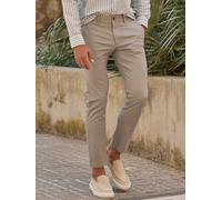 LERROS Chino mit Stretchanteil, Comfort Fit - Brown Sugar W34_L30