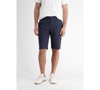 Chinoshorts LERROS "LERROS Chino-Bermuda mit Leinenanteil", Herren, Gr. 40, blau (blau night), 74% Baumwolle, 26% Leinen, Hosen (65139230-40) blau night