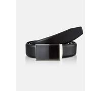 LERROS Synthetikgürtel Elegance, Citybelt mit polierter Koppelschließe 100 schwarz Damen Lederimitatgürtel Gürtel Accessoires 100 schwarz