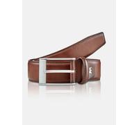 Ledergürtel LERROS "Citybelt *Shade*", Herren, Gr. 95, braun (cognac), Materialmix, Gürtel Ledergürtel (86936915-95) cognac