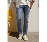 LERROS Herren Jeans Conlin, Slim Fit, Mid Rise (DE/NL/SE/PL, Bundweite & Schrittlänge, 34, 30, Navy (485))
