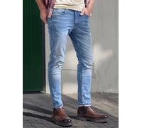 LERROS - Herren 5-Pocket-Denimstyle in Used-Optik (2009320), Größe:W31, Länge:L32, Farbe:Light Blue Used wash (430)