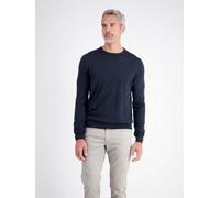 LERROS Dezent gestalteter Strickpullover aus weicher Merinowolle - Classic Navy M