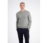 LERROS Dezent gestalteter Strickpullover aus weicher Merinowolle - Platinum Grey Melange XXL