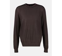 LERROS Dezent gestalteter Strickpullover aus weicher Merinowolle - Timber Brown XXL