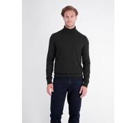 LERROS Eleganter Strickpullover mit Rollkragen aus reiner Baumwolle - Black M