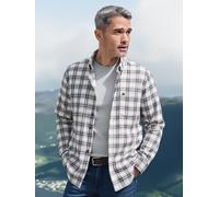 LERROS Flanell-Karohemd für Herren - Broken White L