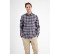 LERROS Flanell-Karohemd für Herren - Classic Navy L
