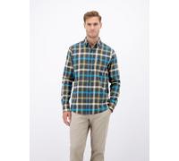 LERROS Karo-Flanellhemd, smart und lässig - Nordic Olive XXXL