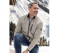 LERROS Fleecejacke für Herren - warm, leicht, urban - Foam White XL