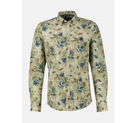 LERROS Langarmhemd Herren Regular Fit Baumwolle weiß, 5XL