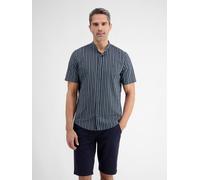 LERROS Gestreiftes Hemd mit Stehkragen - Classic Navy S