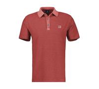 LERROS gestreiftes Herren Poloshirt (DE/NL/SE/PL, Alphanumerisch, M, Regular, Regular, Earth red)