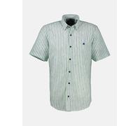 LERROS Gestreiftes Herrenhemd in Großen Größen - Light Peppermint 3XL