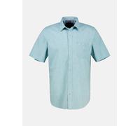 LERROS Halbarmhemd in Großen Größen - Coastal Blue 3XL