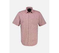 LERROS Halbarmhemd in Großen Größen - Earth Red 6XL