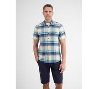 LERROS Halbarmhemd mit Karomuster - Iced Mint S