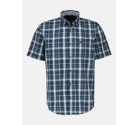 LERROS Halbarmhemd *Poplin Check* - Light Turquoise S