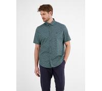 LERROS Halbarmhemd, sommerlich gemustert - Classic Navy M