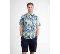 LERROS Hawaiihemd, floral gemustert - Tinted Grey L