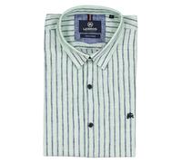 LERROS Gestreiftes Herren Sommerhemd - Light Peppermint XXL