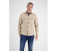 LERROS Hemdjacke in Wolloptik - knitterarm - Foam White S