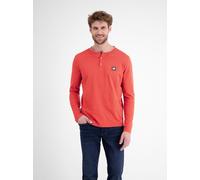 LERROS Serafino-Langarmshirt für Herren - Scandinavian Red M