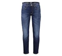 LERROS - Herren 5-Pocket-Denimstyle in Used-Optik (2009329), Größe:W34, Länge:L30, Farbe:Dark Blue (495)