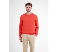 LERROS Herren Basic Strickpullover - Scandinavian Red Melange XXL