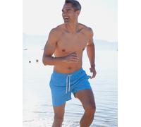 LERROS Herren Beach-Shorts mit Innenhose - Mid Blue S