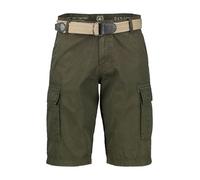 LERROS Cargobermuda inklusive Gürtel - Deep Olive 34