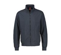 Blouson LERROS, Herren, Gr. XXL, blau night, Web, Obermaterial: 100% Polyester, unifarben, bequem hüftbedeckend, Rundhals, Flachstrickbündchen, Jacken Blouson, mit Stehkragen und Reißverschluss (59347