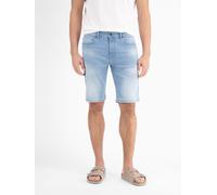 LERROS Herren Denim-Bermuda in Comfort-Stretch - Light Blue Used Wash 38