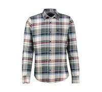 LERROS Flanellhemd KENT – kariert, 100% Baumwolle, Regular Fit – Damen M, broken weiß