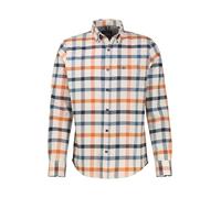 LERROS - Herren Flanell Hemd, (25N1497), Größe:L, Farbe:Broken White (103)