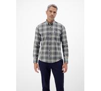 LERROS Herren Flannelhemd - kariert, weich und stylisch - Broken White XL
